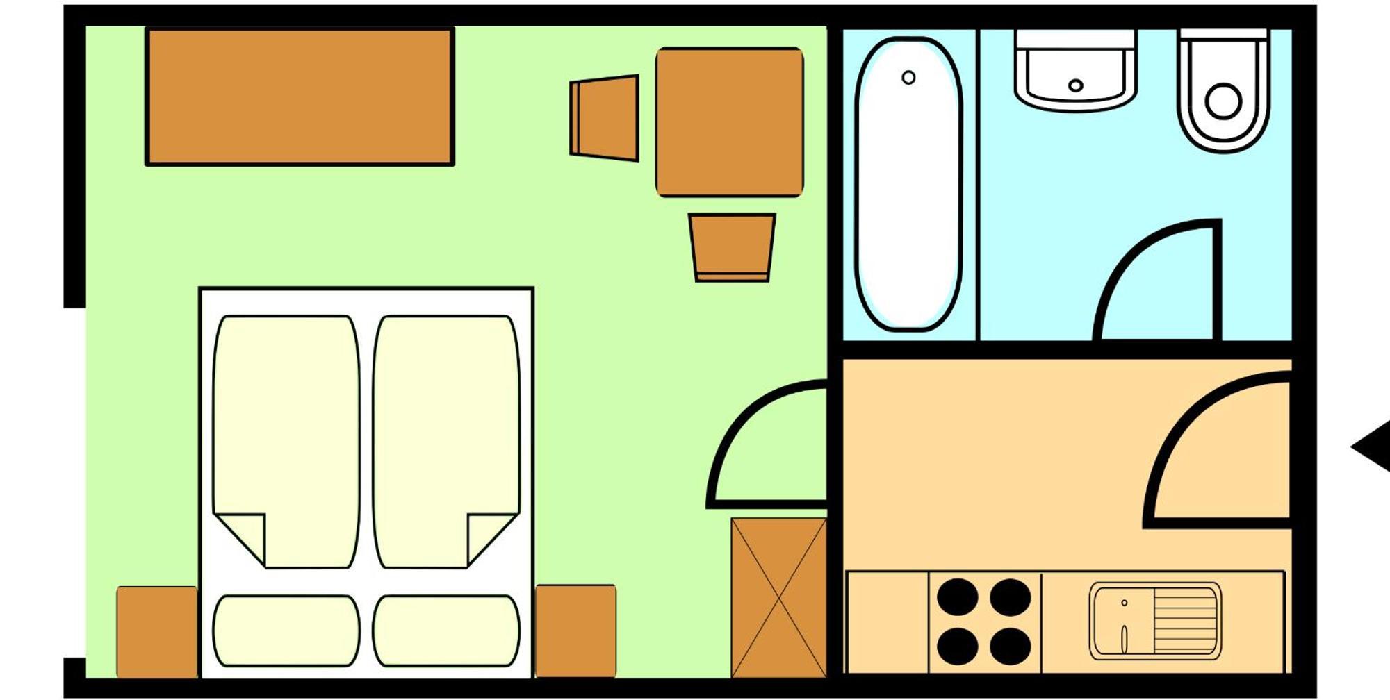 Apartments Mitteregg ザールバッハ・ヒンターグレム 部屋 写真